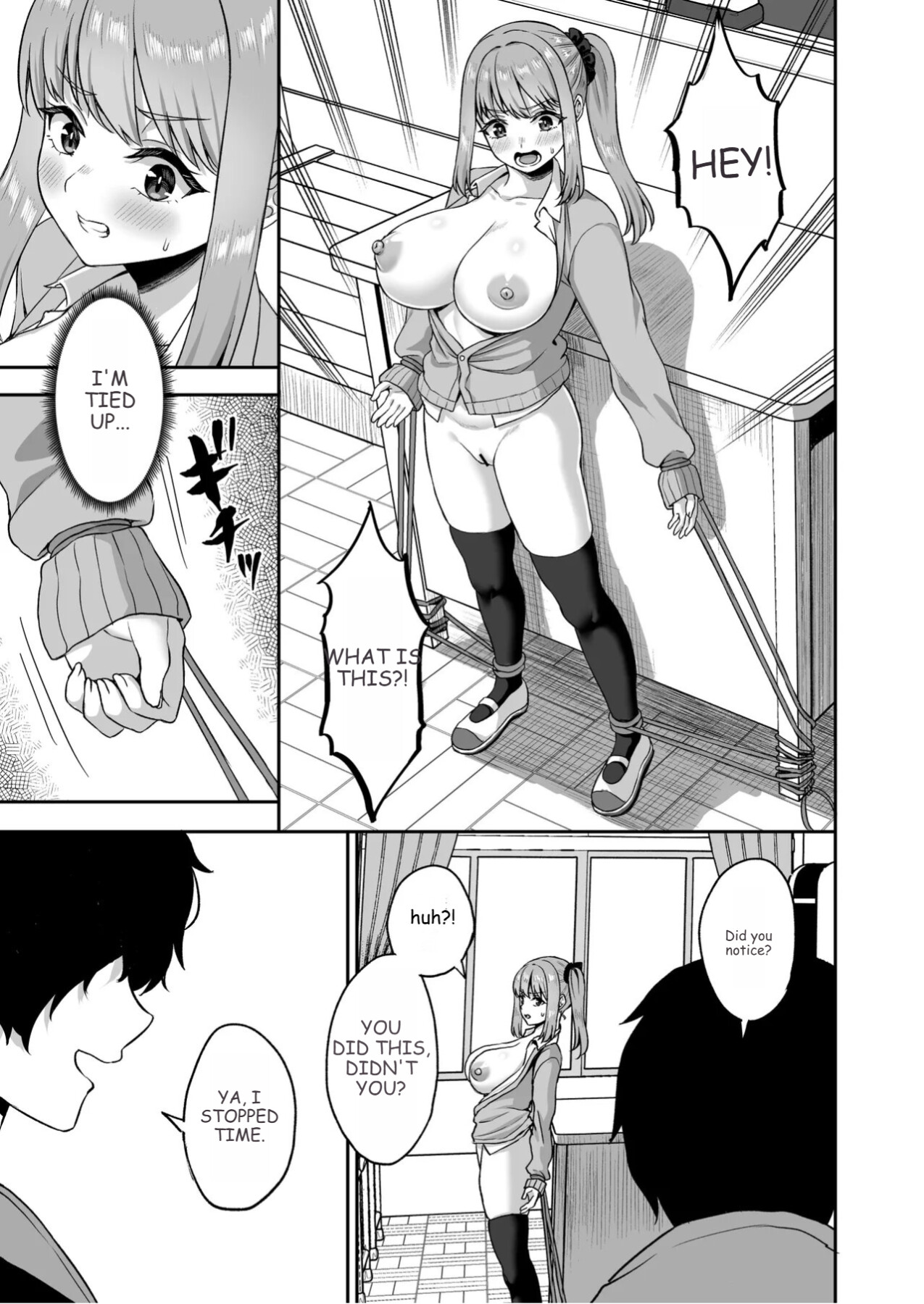 Hentai Manga Comic-After Gaining the Power to Stop Time, I Took Revenge on All of Them-Read-32